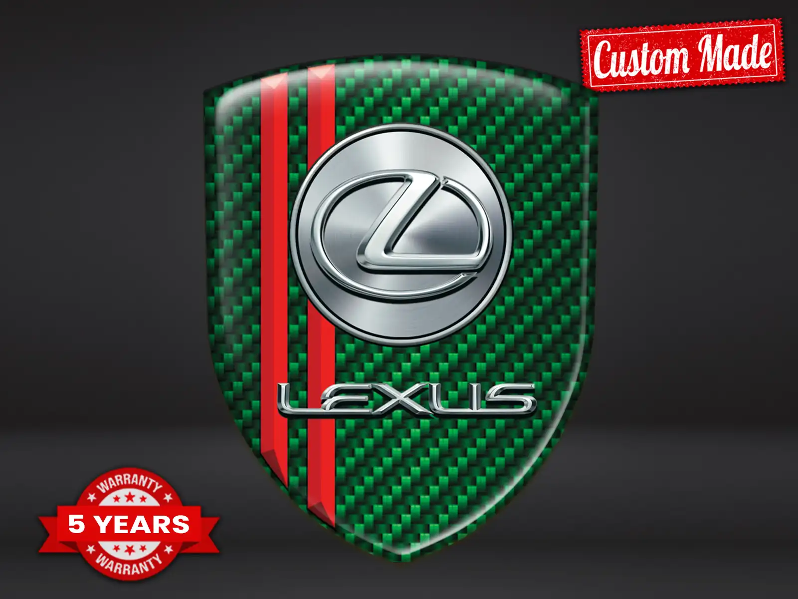 Lexus Fensteraufkleber Racing Design Professionell